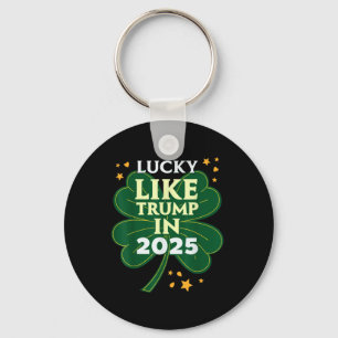 Llavero Día De Los Patrocinadores Afortunados Como Trump E