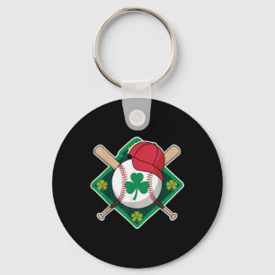 Llavero Día de los Patrocinadores Shamrock Béisbol Irlandé