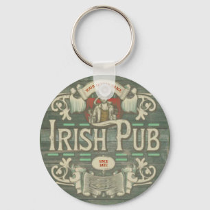 Llavero Día de los Sta Patrones Día de los Pub Irlandeses