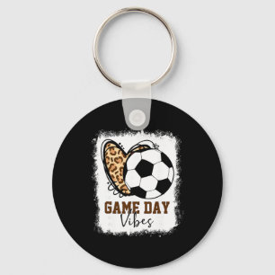 Llavero Día de partido de fútbol de Bleached Soccer Vibes