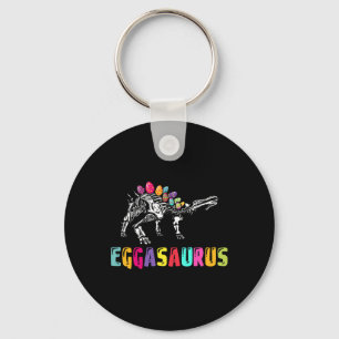 Llavero Día de Pascua Dino - Eggasaurus Stegosaurus Huevo 
