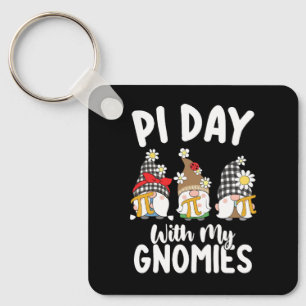 Llavero Día de Pi con mis Gnomies Divertida Matemática Mat