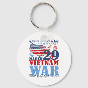 Llavero Día de recuerdo 29 de marzo Veterano de guerra de 