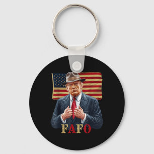 Llavero Día de San Patricio de la Bandera Americana Trump