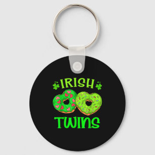 Llavero Día de San Patricio gemelos irlandeses amante de l
