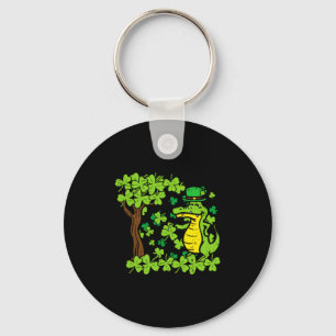 Llavero Día de San Patricio Lagarto Trébol de San Patricio