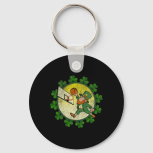 Llavero Día de San Patricio Leprechaun Esqueleto Afortunad