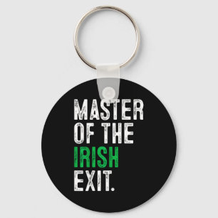 Llavero día de san patricio maestro de la salida irlandesa