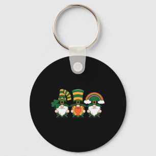 Llavero Día de San Patricio Shamrock Afortunado Gnomos Irl