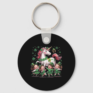 Llavero Día de San Patricio Unicornio Irlandés Niñas Infan