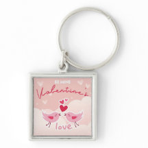 llavero día de san valentín