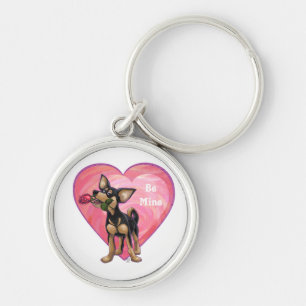 Llavero Día de San Valentín Chihuahua