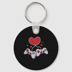 Llavero Día de San Valentín del controlador de videojuegos