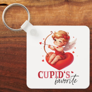 Llavero Día de San Valentín favorito de Cupido