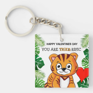 Llavero Día de San Valentín individualizado de niños maled