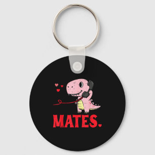 Llavero Día de San Valentín Parejas Almas Gemelas Dinos Co