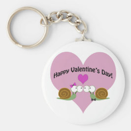 Llavero Día de San Valentín Snails