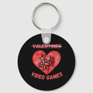 Llavero Día de San Valentín Tic Tac Toe Divertido Video de