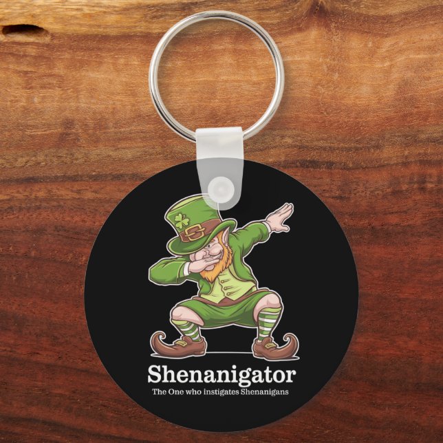 Llavero Día de Simpatizantes Shenanigator Dabbing Leprecha (Anverso)