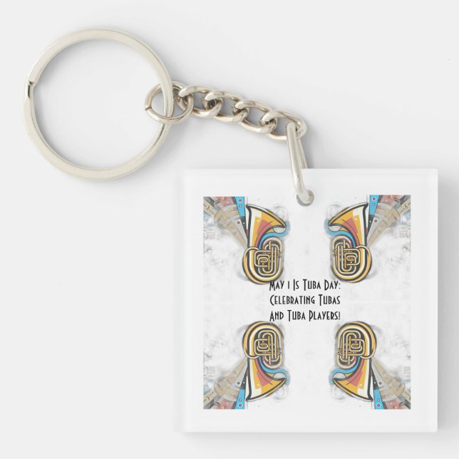 Llavero Día de Tuba 3 de mayo (Frente)
