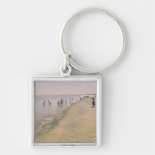 Llavero Día de verano en la playa del sur de Skagen, 1884