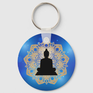 Llavero Día de Vesak Buda y Mandala Vaisakha Purnima