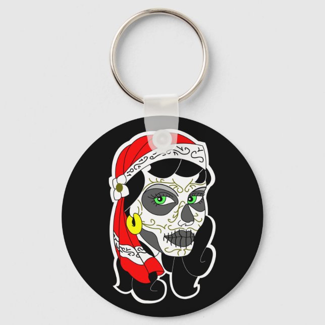 Llavero Día del Chica Muerto (Anverso)