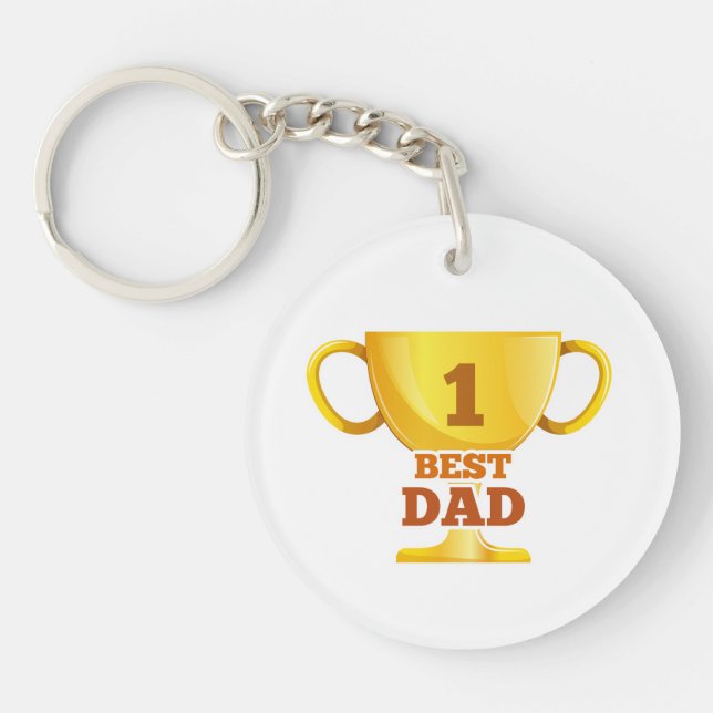 Llavero Día del Padre Feliz | Keychain (Frente)