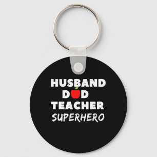Llavero Día del padre Maestra de Papá Súper Marido