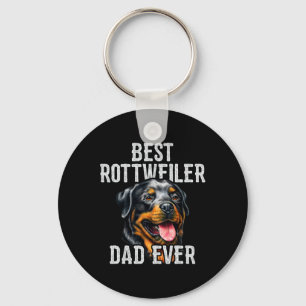Llavero Día del Padre. Mejor papá Rottweiler de todos los