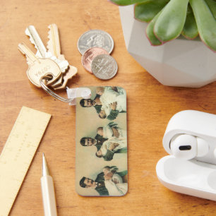 Llavero Día del Padre Victoriano Antiguo, ¡Son Trillizos!