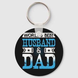 Llavero Día del Padre y del Mejor Esposo del Mundo