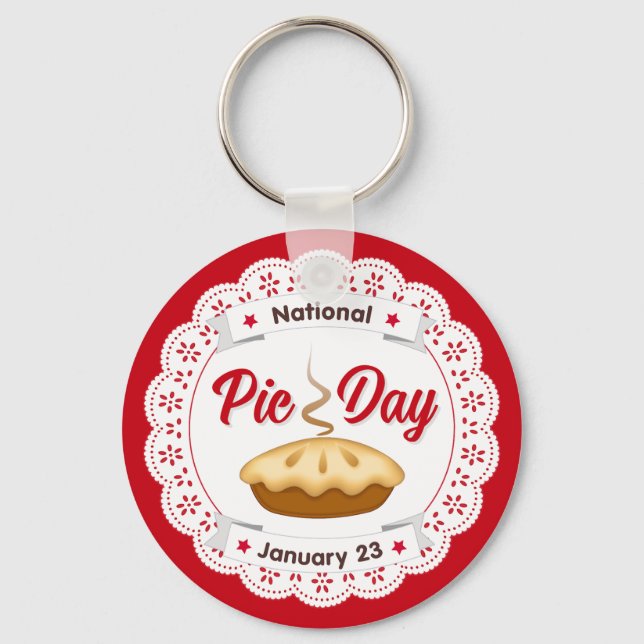 Llavero Día del Pie, 23 de enero, Keychain (Anverso)