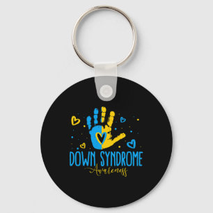 Llavero Día del Síndrome de Down Conciencia del Síndrome d