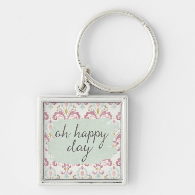 Llavero Día feliz suave de Deco VI el | oh (Frente)