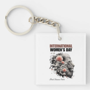Llavero Día Internacional de la Mujer