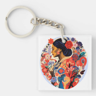 Llavero Día Internacional de la Mujer