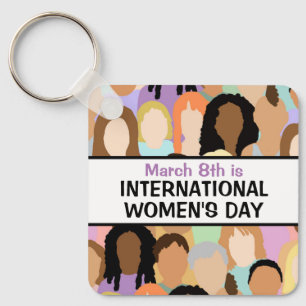 Llavero Día Internacional de la Mujer