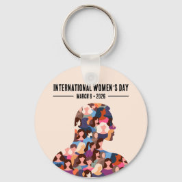 Llavero Día Internacional de la Mujer