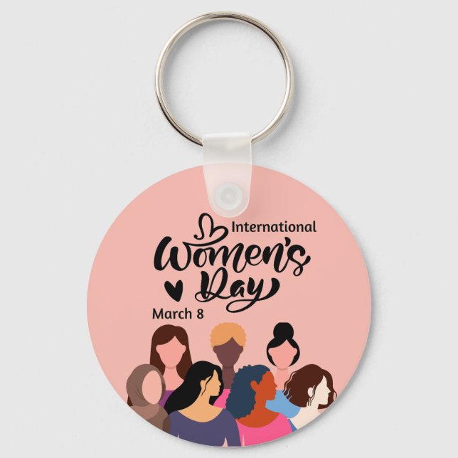 Llavero Día Internacional de la Mujer 2025 (Anverso)