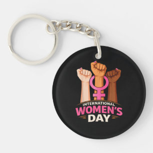 Llavero Día Internacional de la Mujer 8 marzo