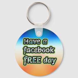 Llavero Día libre de Facebook