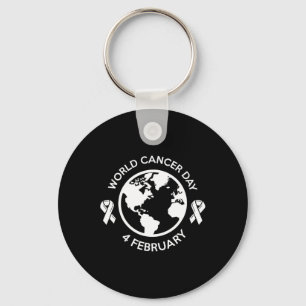 Llavero Día Mundial contra el Cáncer 4 de febrero