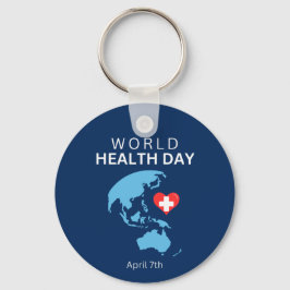 Llavero Día Mundial de la Salud 7 de abril