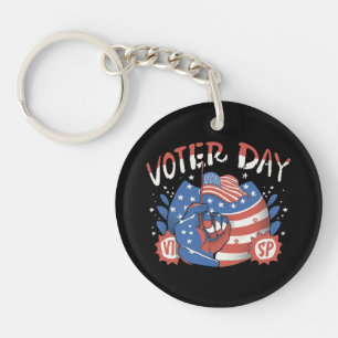 Llavero Día Nacional de Registro de Votantes