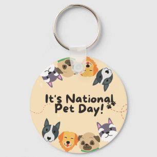 Llavero Día Nacional del Mascota