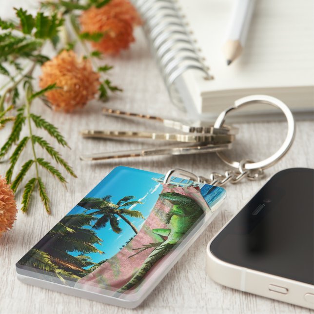 Llavero Día perezoso (Frente Derecha)