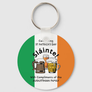Llavero Día personalizado de Sláinte ST PATRICKS