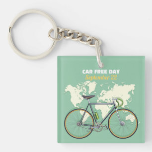 Llavero Día sin coche Bicicleta 22 de septiembre