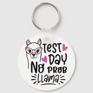 Llavero Día sin prueba de profesores Prob-llama Llama 1